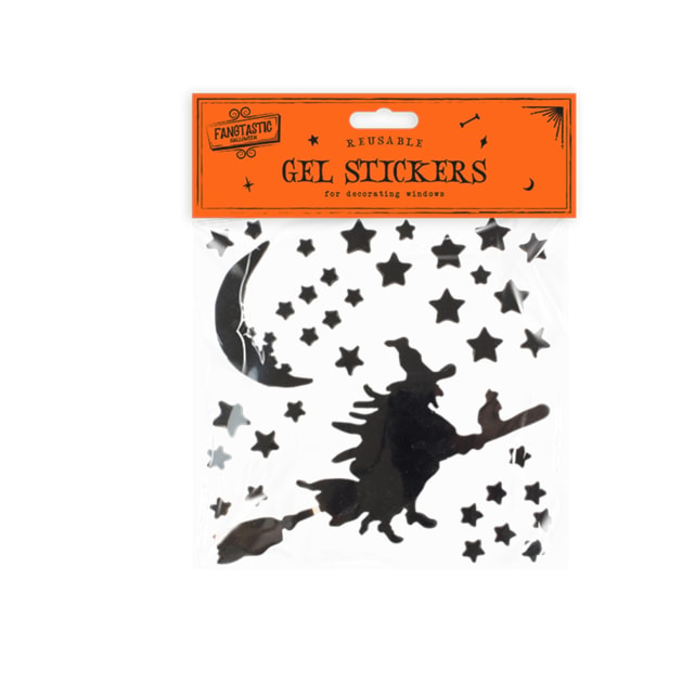 Wholesale Assorted Halloween Gel Window Stickers