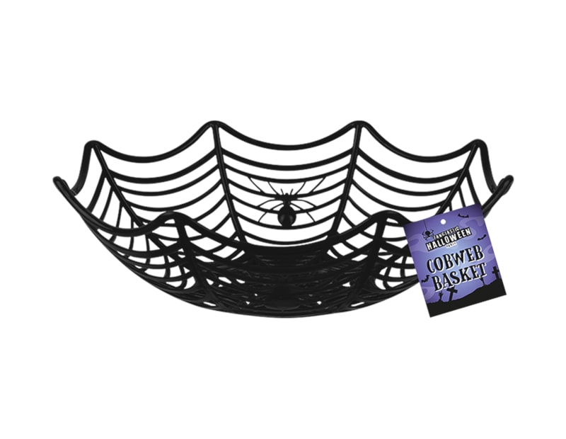 Wholesale Halloween Cobweb Party Baskets