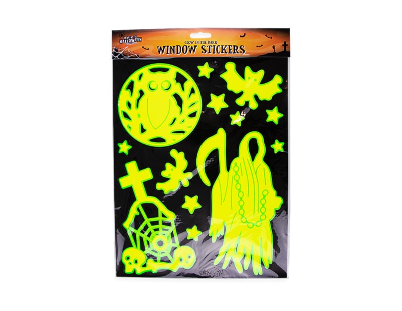 Wholesale Glow In The Dark Halloween Window Stickers