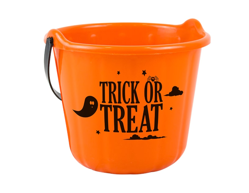 Wholesale Halloween Trick Or Treat Bucket | Gem Imports