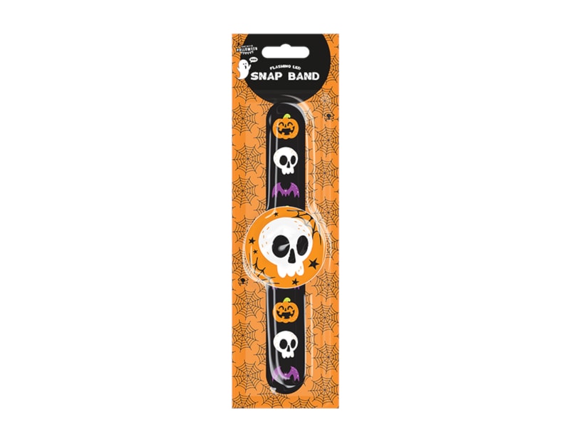 Wholesale Halloween Flashing LED Snap Band