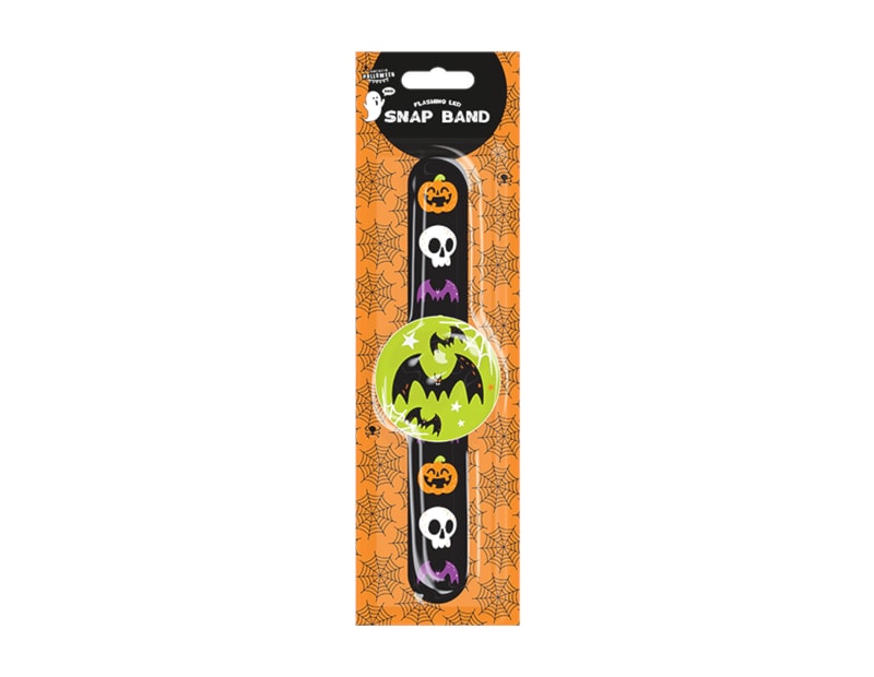 Wholesale Halloween Flashing LED Snap Band