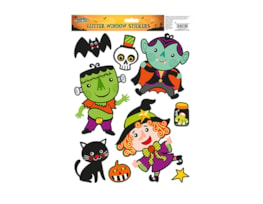 Wholesale Halloween Glitter Window Stickers