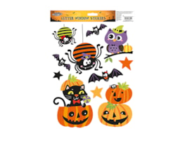 Wholesale Halloween Glitter Window Stickers