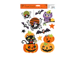 Wholesale Halloween Glitter Window Stickers