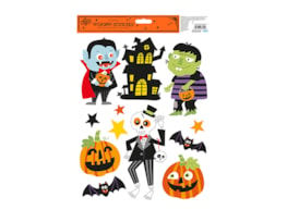 Wholesale Halloween Glitter Window Stickers