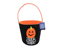 Wholesale Felt Treat Bucket 18cm