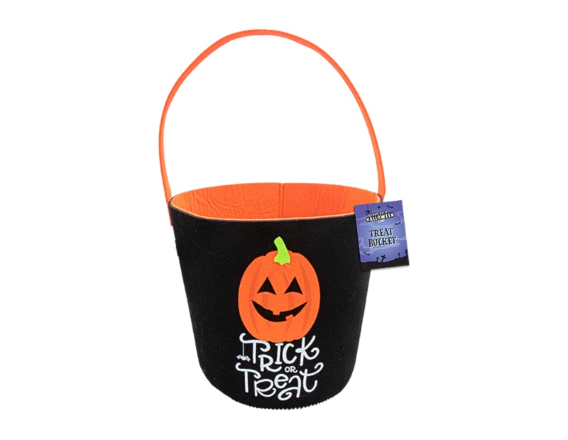 Wholesale Felt Treat Bucket 18cm