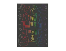 Wholesale Halloween scratch art set