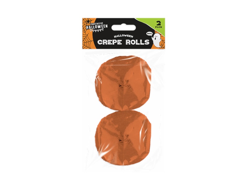 Wholesale Halloween crepe Rolls 2pk