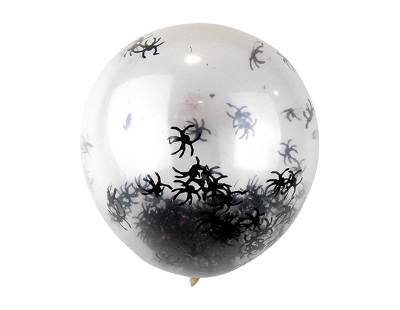 Wholesale 12" Spider confetti balloons