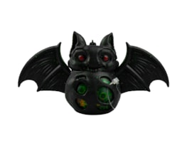 Wholesale Black Neon bead squishy Bat PDQ