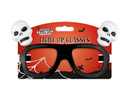 Wholesale Light up Novelty Halloween Glasses | Gem imports Ltd