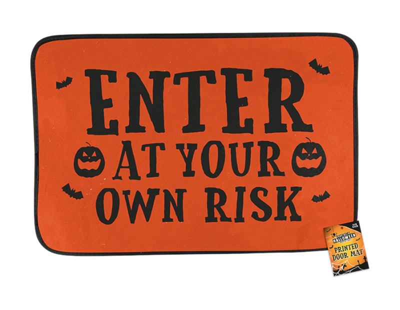 Wholesale Halloween printed door mat 60 x 40 cm | Gem imports Ltd.