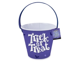 Wholesale Halloween Metal Treat Bucket