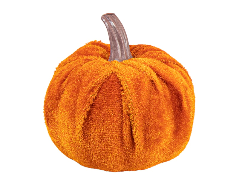 Wholesale Halloween Mini Velvet Pumpkin Decorations