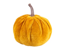 Wholesale Halloween Mini Velvet Pumpkin Decorations