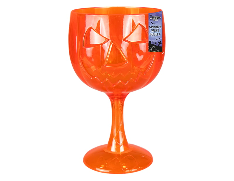 Wholesale Spooky Halloween Plastic Wine Goblet