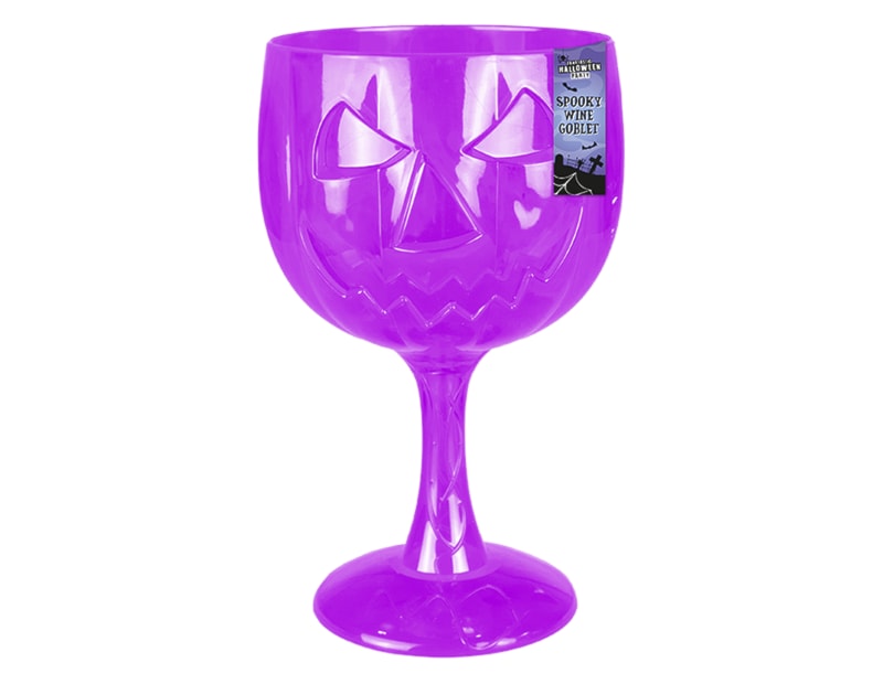 Wholesale Spooky Halloween Plastic Wine Goblet