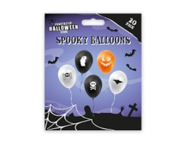 Wholesale Spooky Printed Balloons 20pk