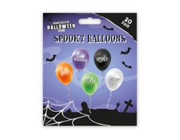 Wholesale Spooky Printed Balloons 20pk