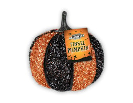 Wholesale Halloween Tinsel Pumpkin 14cm