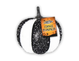 Wholesale Halloween Tinsel Pumpkin 14cm