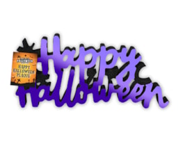 Wholesale Happy Halloween Plaque