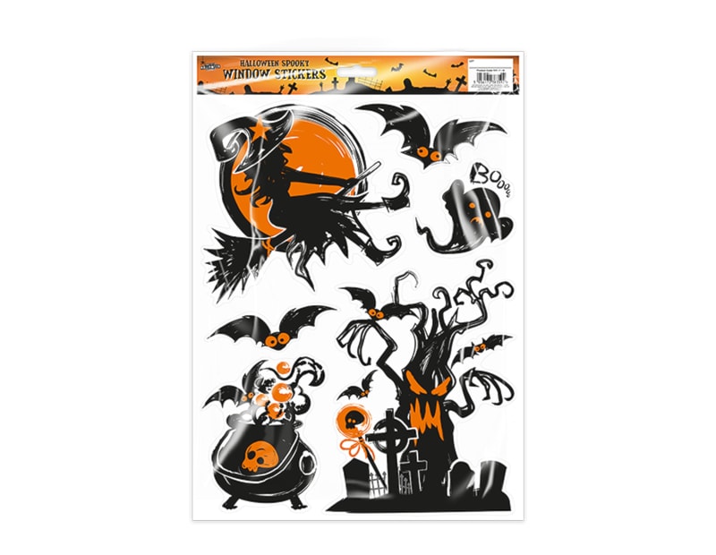 Wholesale Halloween Spooky Window Stickers