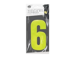 Wholesale Wheelie Bin Number Stickers