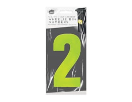 Wholesale Wheelie Bin Number Stickers