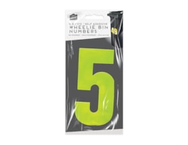 Wholesale Wheelie Bin Number Stickers