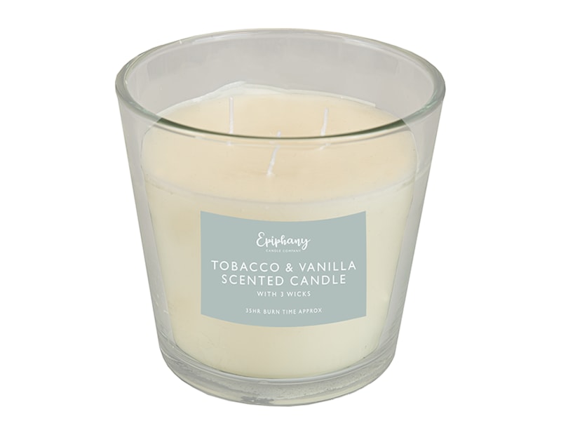 Wholesale Large Scented 3 Wick Candle