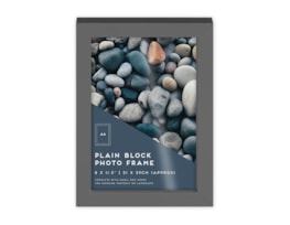 Wholesale Grey Block Photo Frame A4 1pk PDQ