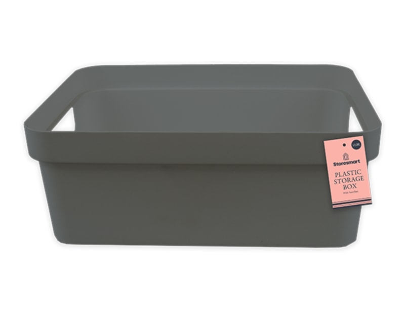 Wholesale Plastic Storage Box With Handles 11.8L