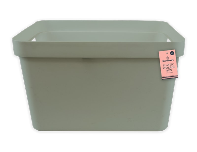 Wholesale Plastic Storage Box With Handles 19L