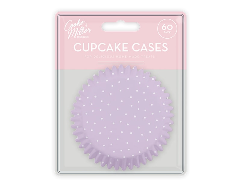 Wholesale Printed Cupcake Cases 60pk