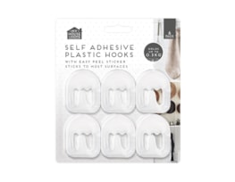 Wholesale Plastic Self-Adhesive Hooks | Gem imports Ltd.