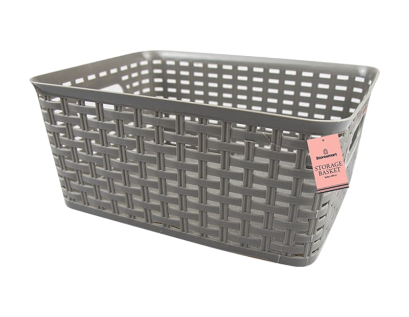 Wholesale Rattan Effect Storage Basket