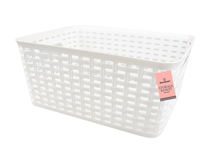 Wholesale Rattan Effect Storage Basket