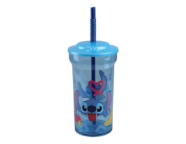 Wholesale LICENSED CLEAR STRAW TUMBLER 460ML ASSTD