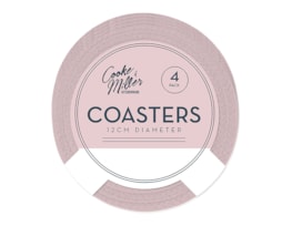 Wholesale Natural Coasters 4pk Dia. 12cm