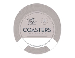 Wholesale Natural Coasters 4pk Dia. 12cm