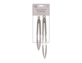 Wholesale Natural Multipurpose Tongs 2pk