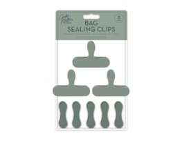 Wholesale Natural Bag Sealing Clips 8pk