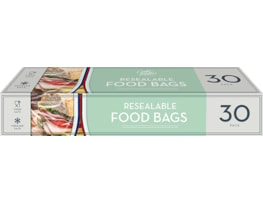 Wholesale Resealable Food Bags 30pk CDU