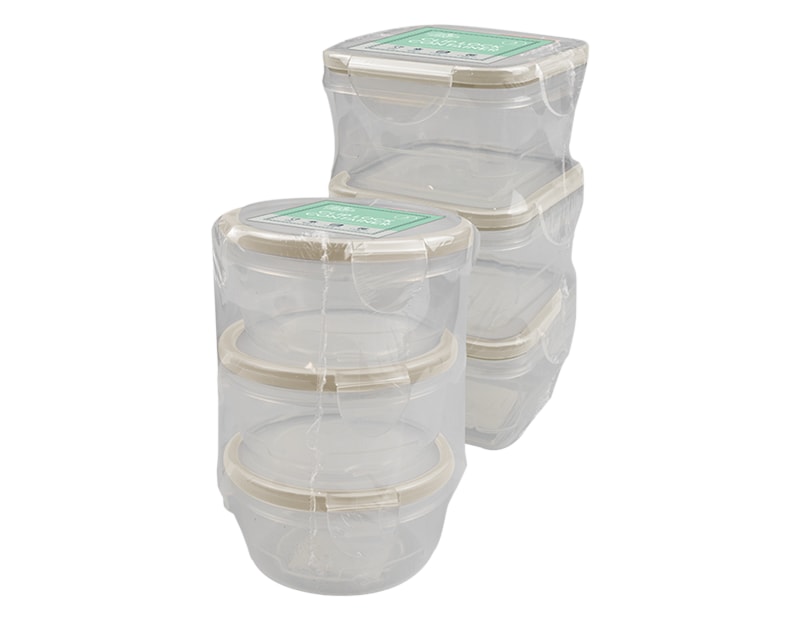 Wholesale Mini Clip Lock Containers 3pk