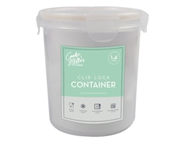 Clip lock Round Container 1400ml