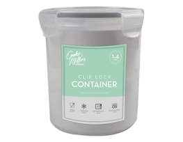 Clip lock Round Container 1400ml