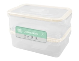 Wholesale Clip Lock Containers 450ml 2pk